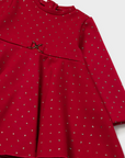 Vestido com Brilho - Vermelho