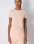 T-shirt de Manga Curta - Salmão