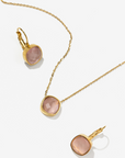 Conjunto de Colar e Brincos - Dourado