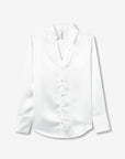 Camisa Acetinada - Branco