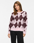 Cardigan de Malha - Rosa