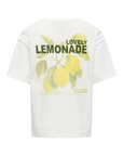 T-shirt com Estampado Traseiro - Amarelo