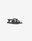 Sandalias con adornos - Negro