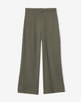 Calças Wide Leg - Verde