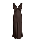 Vestido Midi - Castanho