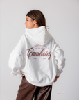 Hoodie com Estampado Traseiro - Crú