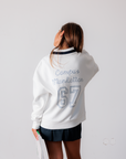 Sweat Estampada - Branco