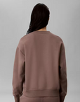 Sweat com Logo - Bege