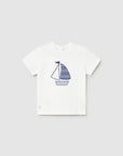 T-shirt Bordada - Branco