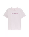 T-shirt com Logo - Rosa