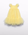 Vestido de Tule - Amarelo