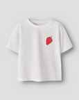 T-shirt com Estampado Traseiro - Branco