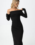 Vestido Midi - Preto