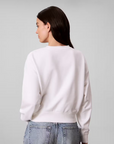 Sweat com Logo - Branco