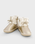 Pantufas com Pelo - Dourado