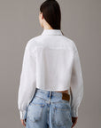 Camisa Cropped - Branco
