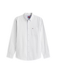 Camisa Listada - Branco