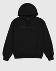 Hoodie Bordada - Preto