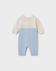 Babygrow de Malha - Azul Claro