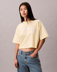 T-shirt Cropped - Amarelo