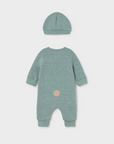 Babygrow com Gorro - Verde água