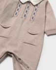 Babygrow de Malha - Bege