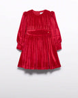 Vestido de Veludo - Vermelho