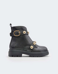 Botas com Aplicações - Preto