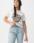 T-shirt Estampada - Branco