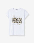 T-shirt com Estampado - Branco