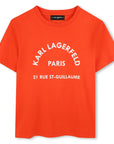 T-shirt Estampada - Laranja