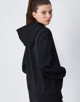 Hoodie Bordada - Preto