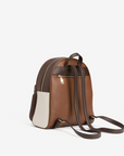 Mochila Tricolor - Castanho