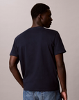 T-shirt com Logo - Marinho