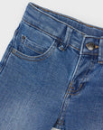 Calças Denim Regular Fit - Azul Escuro