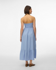 Vestido Midi - Azul Claro