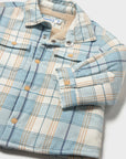 Sobrecamisa Xadrez - Azul Claro