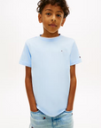 T-shirt com Logo - Azul Claro