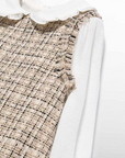 Vestido Tweed - Bege