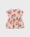 Vestido Estampado - Rosa