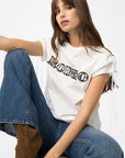 T-shirt Bordada - Branco