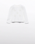 Camisola de Manga Comprida - Branco