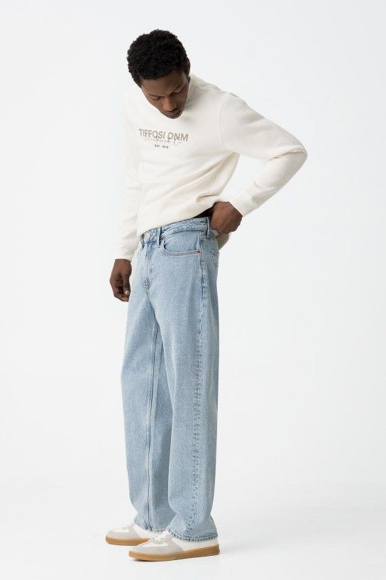 Calças Jeans CalÃ§as Ganga Tiffosi Calças De Ganga Thomas Azul