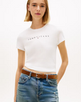 T-shirt com Logo - Branco