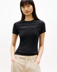 T-shirt com Logo - Preto