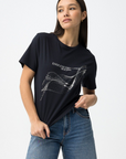 T-shirt Estampada - Marinho