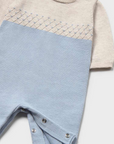 Babygrow de Malha - Azul Claro