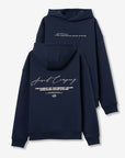 Sudadera con estampado en la espalda - Azul marino