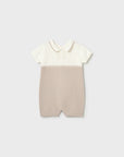 Babygrow de Malha - Bege