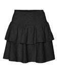 Saia de Folhos - Preto